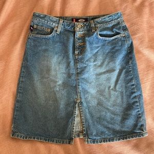 Vintage Denim Skirt